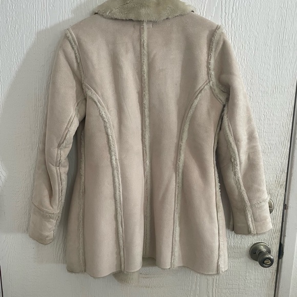 Bebe faux fur long sleeve jacket - gently used - Picture 2 of 7